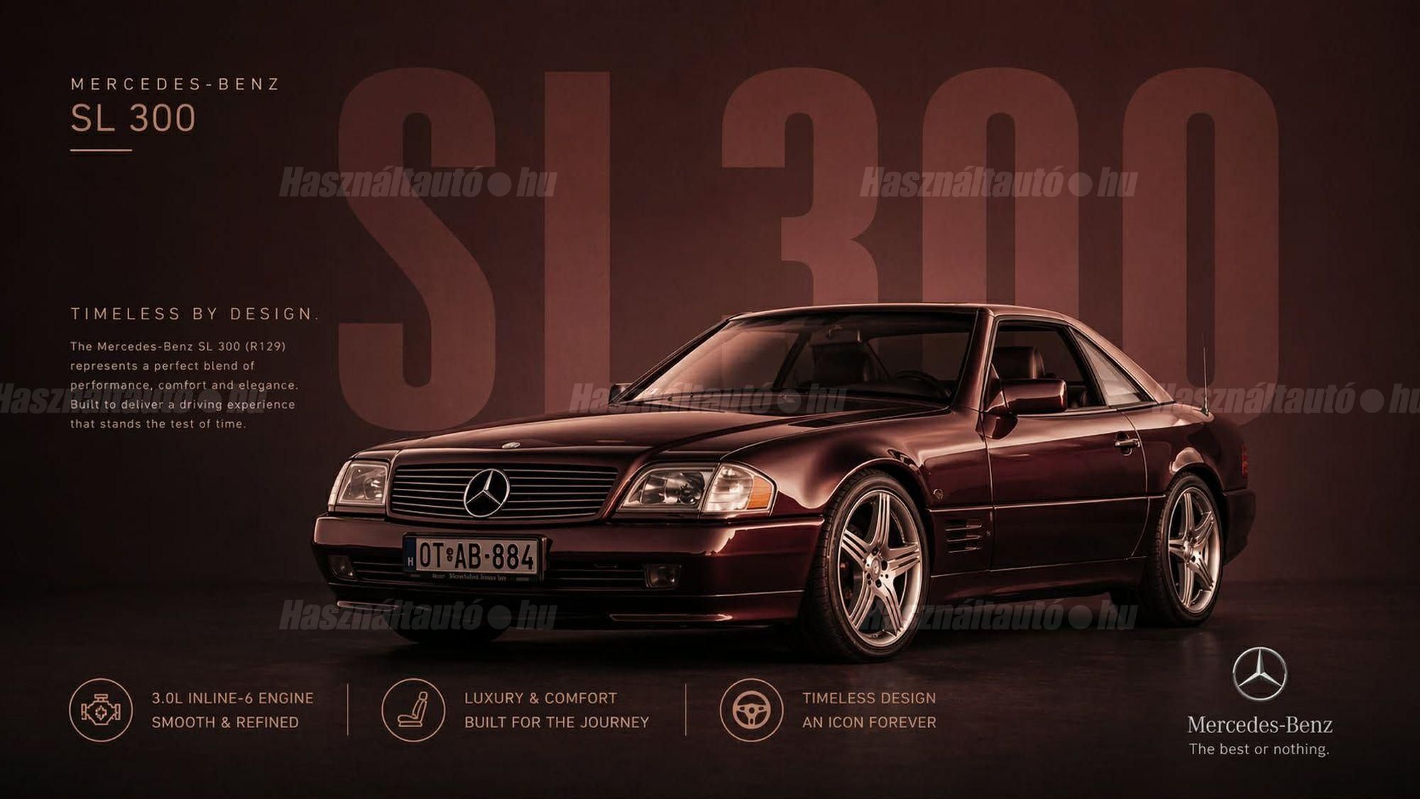 MERCEDES-BENZ SL 300 1991/5 - 1