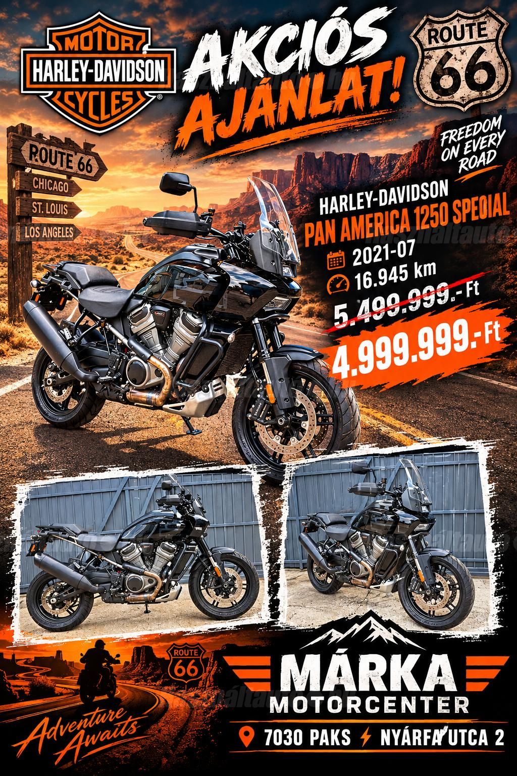 HARLEY-DAVIDSON PAN AMERICA SPECIAL 2021/7 - 1