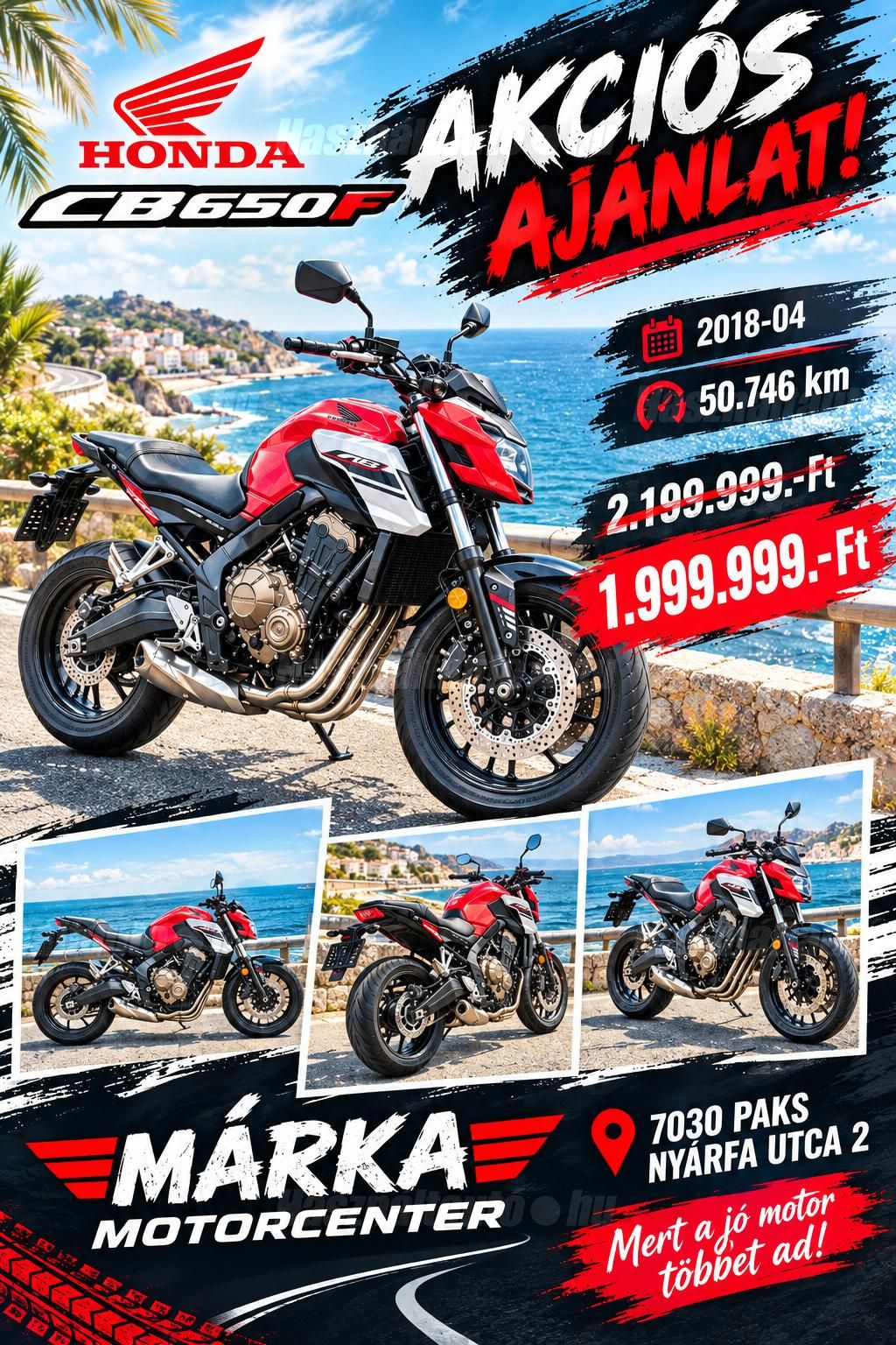 HONDA CB 650 F 2018/4 - 1