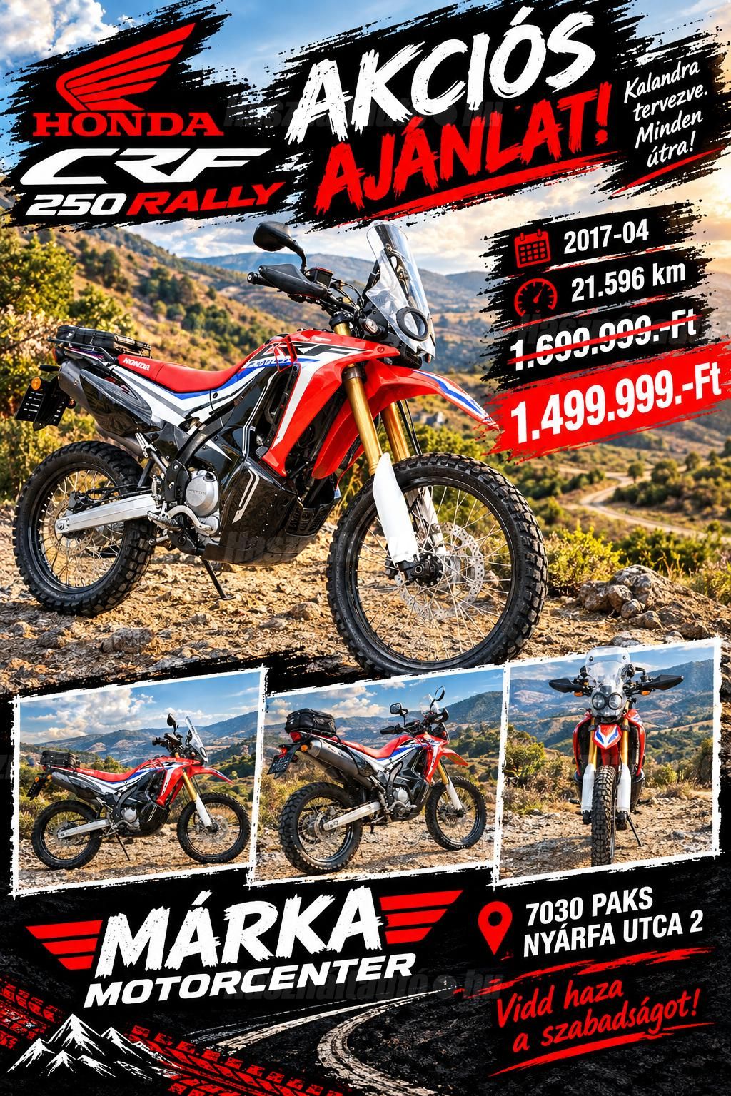 HONDA CRF 250 RALLY 2017/4 - 1