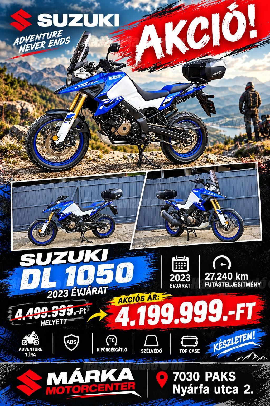 SUZUKI V-STROM 2023/6 - 1
