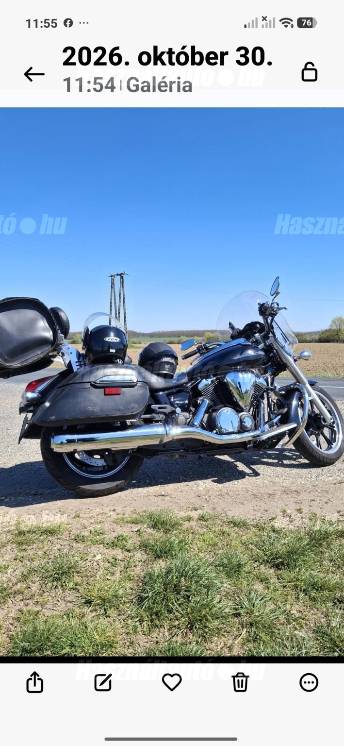 YAMAHA XVS 950 A MIDNIGHT STAR 2014/5 - 1
