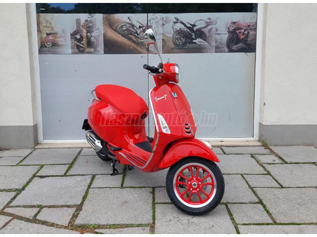 VESPA PRIMAVERA RED 125 RENDELHETŐ! AKCIÓS! Auto-motor beszámítás