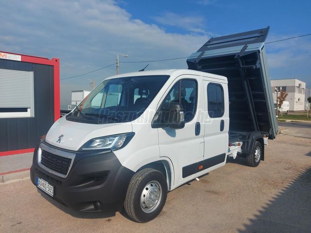 PEUGEOT BOXER 2.2 BlueHDI 350 PTDC Heavy L3 Pro Duplakabinos. Billenőplatós