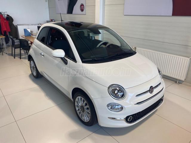 FIAT 500 1.0 BSG Üvegtető. Fehér kormány