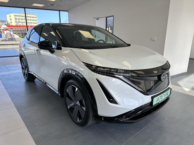 NISSAN ARIYA 87kWh e-4ORCE Evolve Nappa Bőr+20-os kőnnyűfém felni+22 KW-os fedélzeti töltő KÉSZLETEN