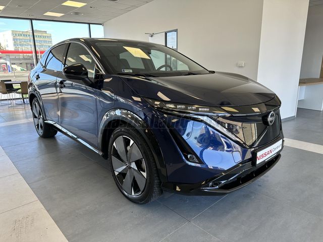 NISSAN ARIYA 63kWh Advance 22 kW fedélzeti töltő+360 fokos parkoló kamera mozgó tárgy észlelés KÉSZLETEN