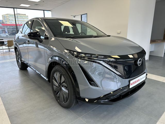 NISSAN ARIYA 63kWh Advance 22 kW fedélzeti töltő+360 fokos parkoló kamera mozgó tárgy észlelés KÉSZLETEN