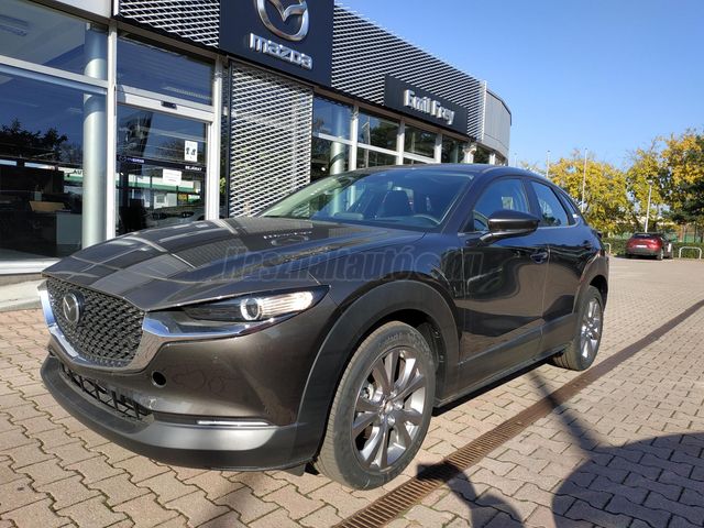 MAZDA CX-30 2.0 e-Skyactive Exclusive-Line DASO csomaggal 2024-es modell KÉSZLETRŐL!