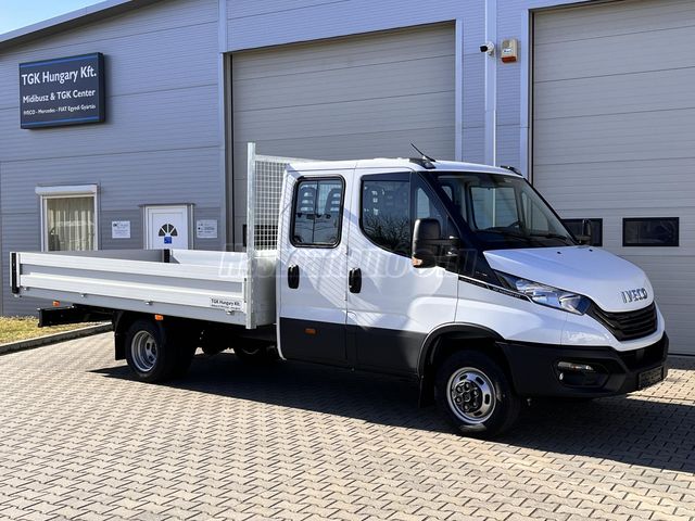 IVECO DAILY 35C18HD ÚJ duplafülkés 7 fős platós