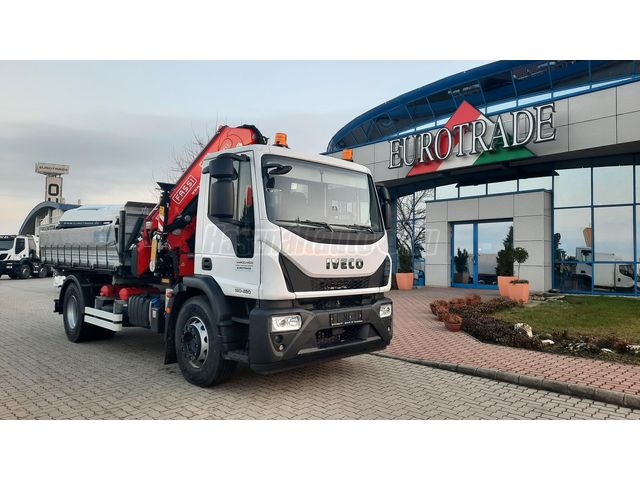 IVECO EUROCARGO ML180E28 MLC 4185 mm GIF Modul Fassi Daru + billenőplató