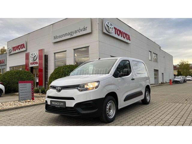 TOYOTA PROACE City 1.5 D Active MULTIMEDIA EXTRA L2H1. 5 ajtó. 6 fokozatú manuális / kézi vált