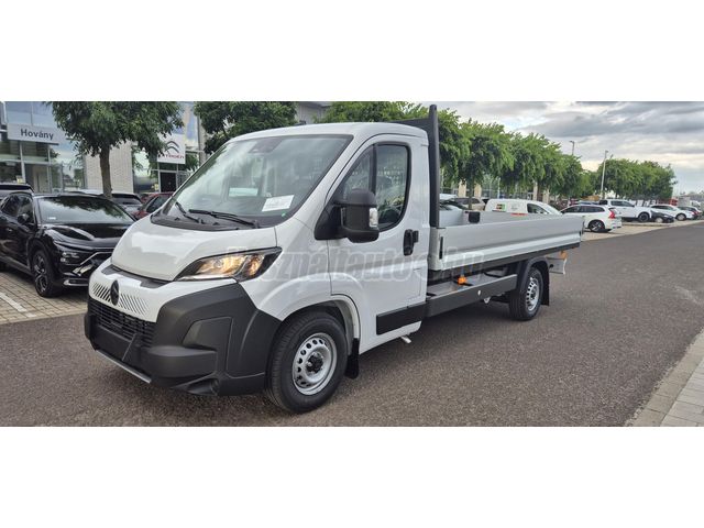 CITROEN JUMPER 2.2 BlueHDI 350 PTC Heavy L4 Készletről! 3% KAVOSZ finanszírozással! 140 LE Leghosszabb gyári platóval!
