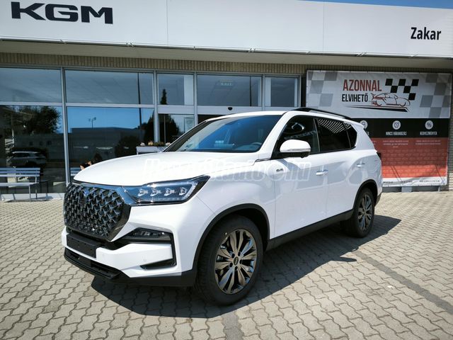 KGM REXTON 2.2 e-XDI Black Edition 4WD (Automata) (7 személyes ) Gyöngyház Fehér + Fekete bőr belső! 7 ülés + Naptető - Készleten