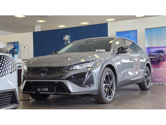 PEUGEOT 408 1.2 Hybrid Allure e-DCS6 Készletről! Sok extrával! Rendkívüli kedvezménnyel! 8 év/ 200.000 km Garancia!