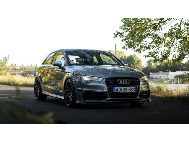 AUDI S3 2.0 TFSI Quattro S-tronic.Friss vezérlés!Táv-sávtartó! Kollár Chip.Stage1.Pops!