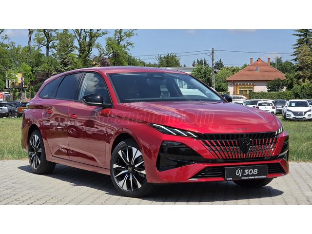 PEUGEOT 308 SW 1.5 BlueHDi Allure EAT8 Új modell! 8 év Garancia! Elixír Red színben csak nálunk!