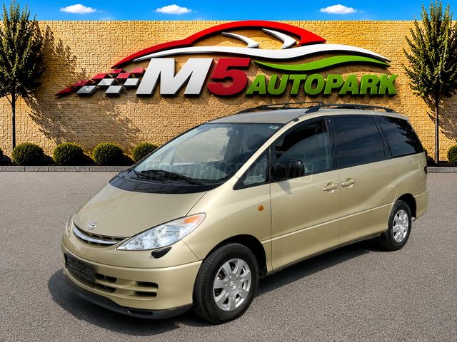 TOYOTA PREVIA 2.4 Linea Luna 1.Tulaj.Végig Toyotában szervizelt.Gyári fény.7 személyes.8 kerék.4 kulcs!