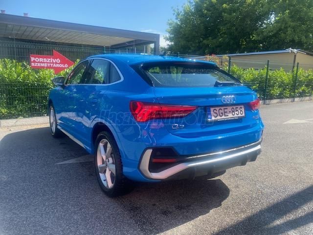 AUDI Q3 Sportback 40 TFSI S line quattro S-tronic Coupe! M.o.Vás!1Tul! Sport Bőr! stb.! ÁFÁS!