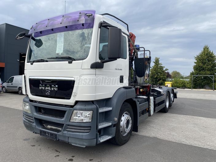 MAN TGS 26.400 6X2/EU5/PALFINGER MULTILIFT/KORMÁNYZOTT BOGI/Z DARU/
