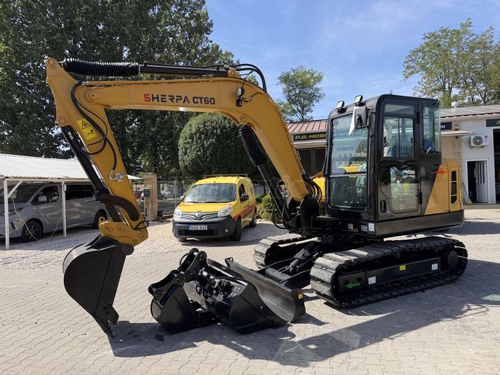 CARTER SHERPA CT60 Yanmar Motoros Gumihevederes Forgókotró ÚJ