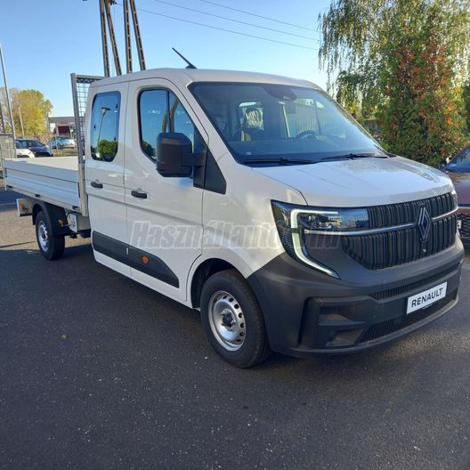 RENAULT MASTER Plató duplakabin. L3H1 150 Le. Készletről 3% THM Kavosz-os finanszírozással is