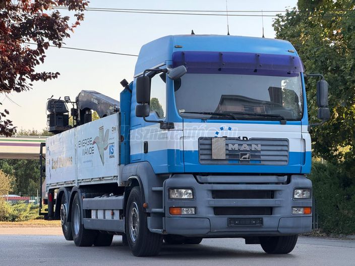 MAN Tga D20 6x2 Palfinger pk 16000 CSERE-BESZÁMÍTÁS
