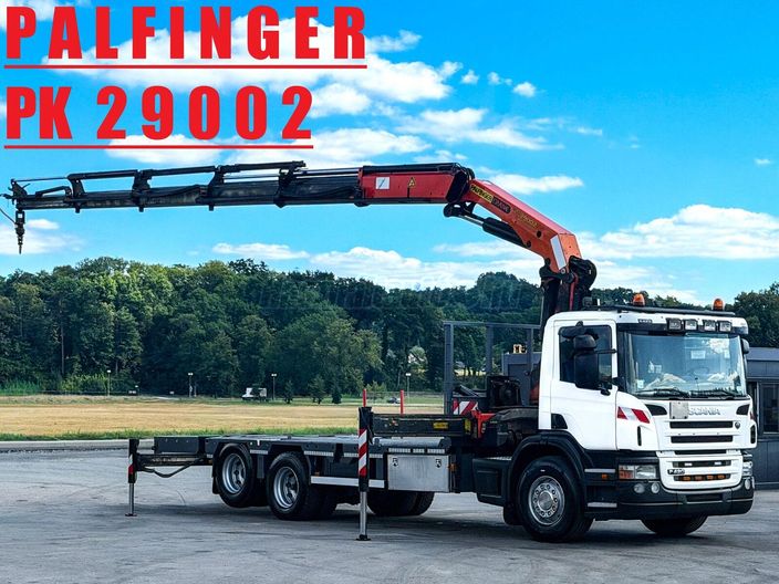 SCANIA P 420* PLATFORM 6.80m * PK 29002+FUNK * TOP