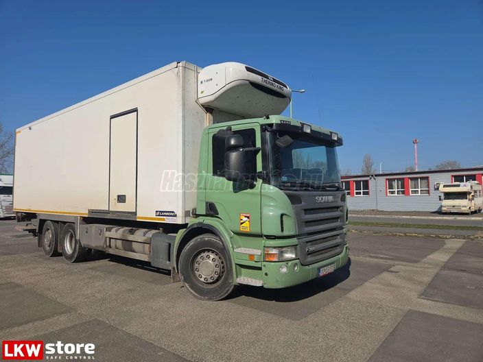 SCANIA P 380 6X2 HŰTŐS EMELŐHÁTFALAS THERMO KING - T- 800R