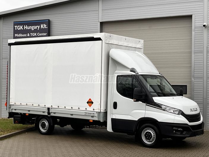 IVECO DAILY 35S18H ÚJ platóponyva + DHollandia emelőhátfal