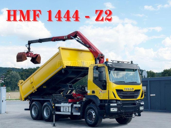 IVECO TRAKKER 360 * Kipper 4.90m* KRAN/FUNK*6x4