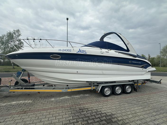 CROWNLINE 270 CR Mercruiser 8.1 motorral. Szenzonvégi ár: 16 millió Ft!