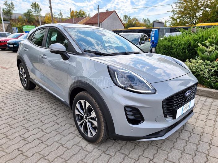 FORD PUMA TITANIUM 1.0L ECOBOOST MHEV 125 M6 Metálfényezéssel | Készleten