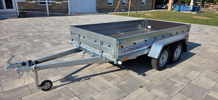 NIEWIADOW BS750 3 m 2 tengelyes 750kg billenő platós utánfutó