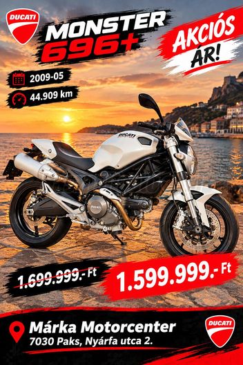 DUCATI MONSTER 696