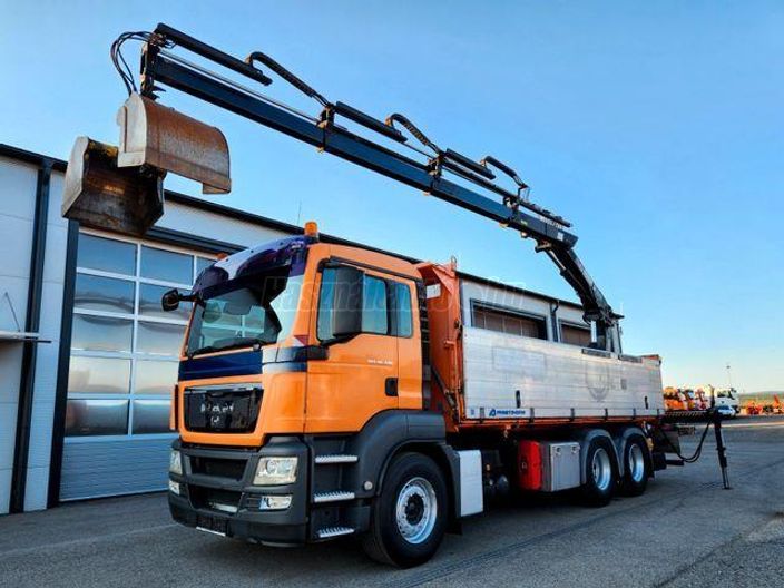 MAN TGS 26.400 6x4 BL HIAB 144 ES-3 Kran Funk Euro5