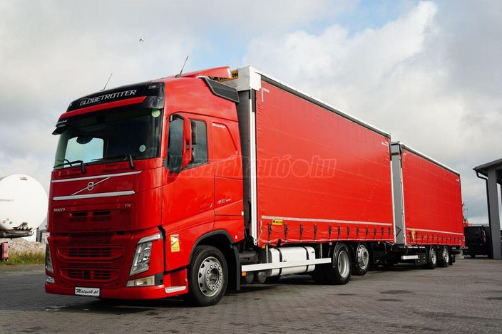VOLVO FH 460 / ZESTAW TANDEM / 120 M3 / PRZEJAZDOWY / I-SAVE / I-PARK