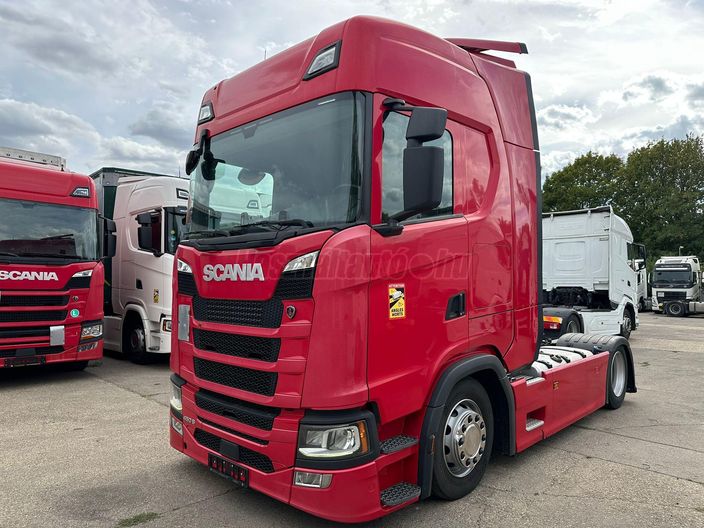 SCANIA S450 Mega. Full Spoiler. Standklima. New Tacho G2v2. Digital Display