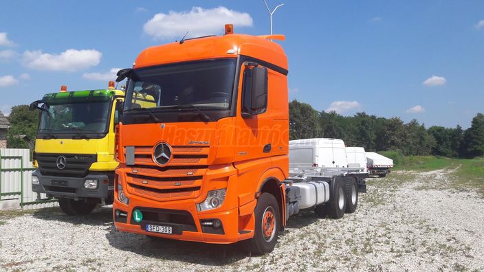 MERCEDES-BENZ Actros 6x4  cserefelépítényes