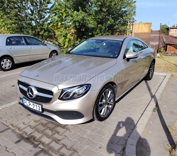 MERCEDES-BENZ E 220 d 4Matic 9G-TRONIC. Magyarországi. Márkaszervízben karbantartott