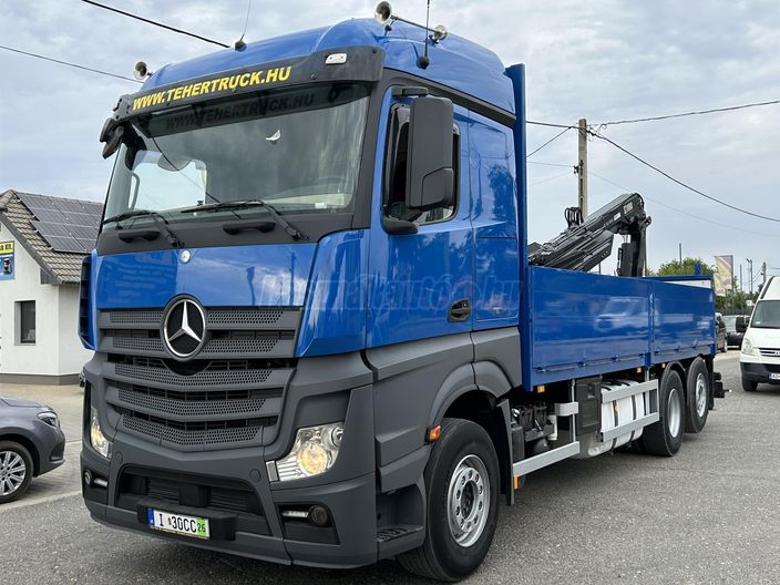 MERCEDES-BENZ ACTROS 2543L 6x2 HIAB /166-E-S HIPRO