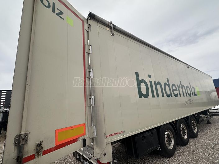 SCHWARZMÜLLER MOZGÓPADLÓS FULL ALU 7350kg 92m3 KITŰNŐ ÁLLAPOT