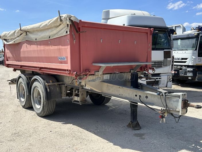 PANAV TS-3 18 3 oldalra billenőplatós pótkocsi