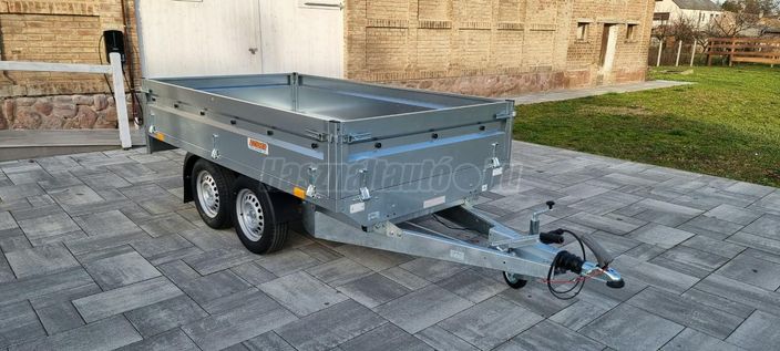 NEPTUN GN156 2.63 levehető oldalafalas 1300 kg fékezett utánfutó