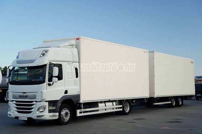 DAF CF 450 / ZESTAW TANDEM 120 M3 / PRZEJAZDOWY / KONTENER / 7.2 M +