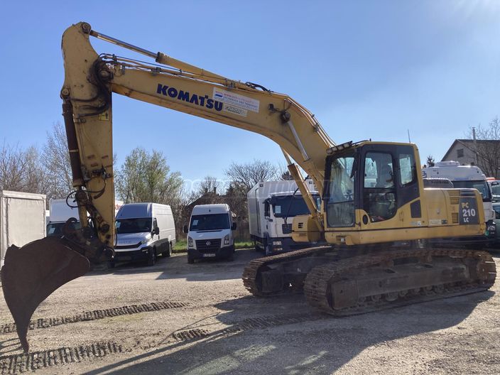 KOMATSU PC210 22 TONNÁS LÁNCOS KOTRÓ KLÍMÁVAL