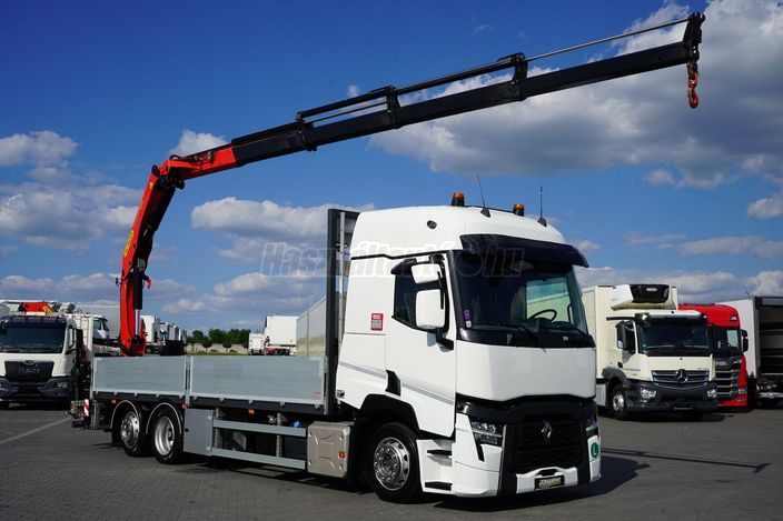 RENAULT T 480 / 6 X 2 / SKRZYNIOWY + HDS / PALFINGER PK 24.001 / PILOT /