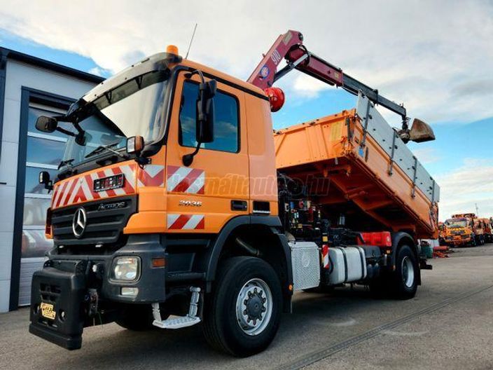 MERCEDES-BENZ Actros 2036 4x4 HMF 910 Kran Funk Euro5