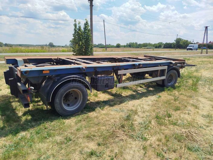 MEILLER K18ZL 5.0 KONTÉNERSZÁLLÍTÓ PÓTKOCSI MAGYAR OKMÁNYOS