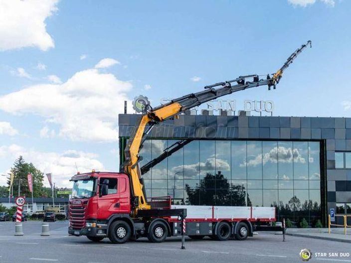 SCANIA G410 8x2 FASSI F800BXP.26 Crane FlyJib Winch